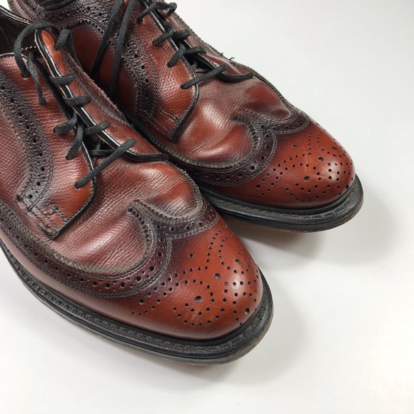 Men's Coburne Square Classic Wingtip Oxford shoes - Picture 4 of 11